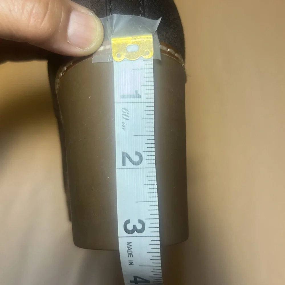 Like New Tory Burch Hilary Brown Suede Lace Up Ankle Booties Women’s Size 9.5 M - Picture 10 of 16